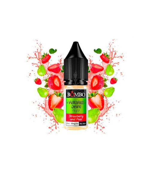 Bombo Nic Salt Wailani Juice Strawberry and Pear 10ml 10mg