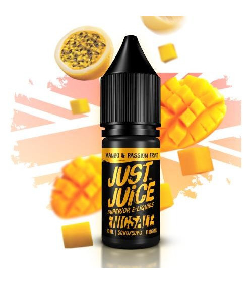 Just Juice Nic Salt Mango & Passion Fruit 20mg 10ml