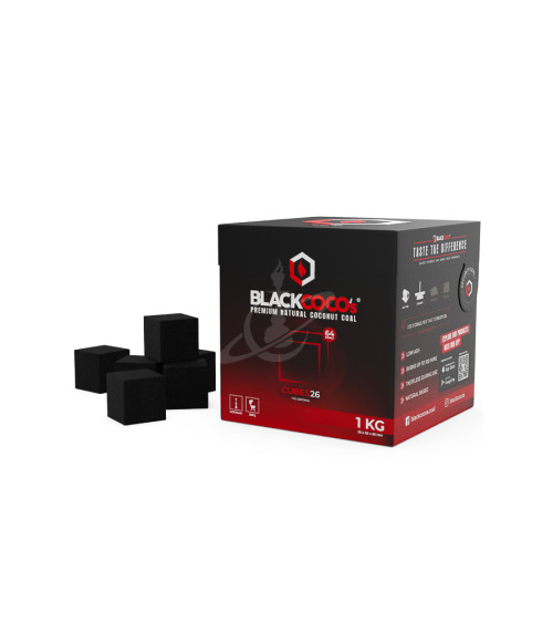 Carbones Naturales Black Coco (26mm) - 1kg