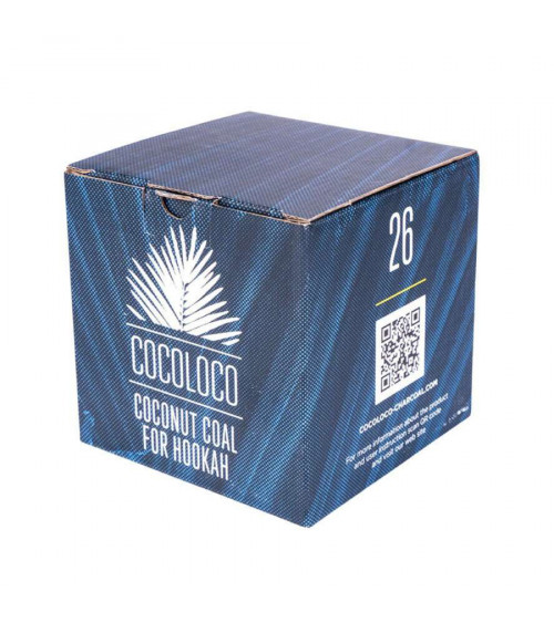 Carbones naturales Cocoloco 26mm (Pack 20kg)