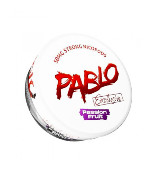 Bolsitas de nicotina PABLO Exclusive PASSION FRUIT