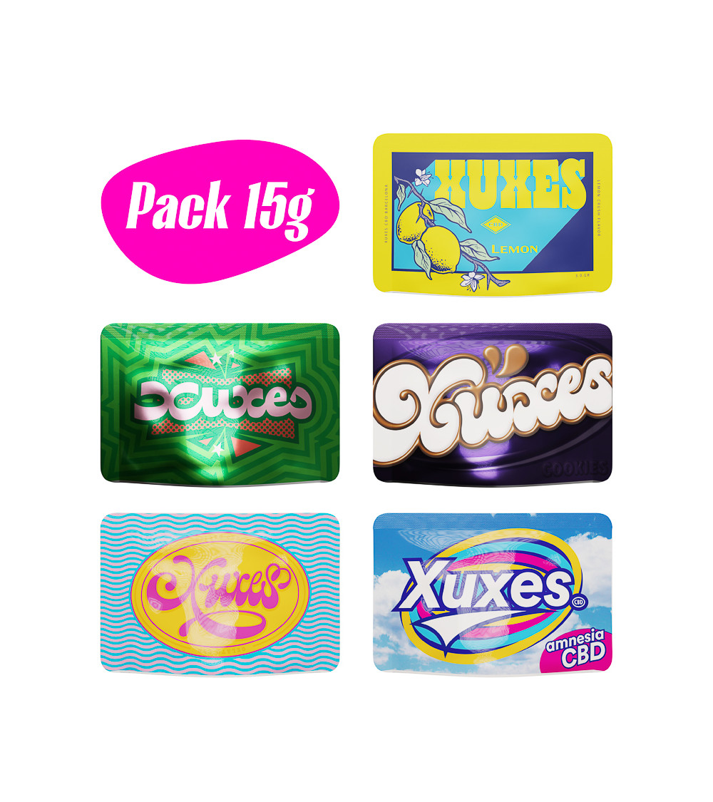 Pack Xuxes Flavour CBD (15g)