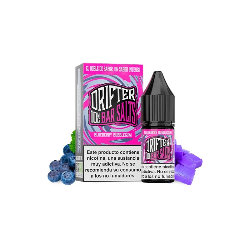 Juice Sauz Drifter Bar Salts Blueberry Bubblegum 10ml 10mg