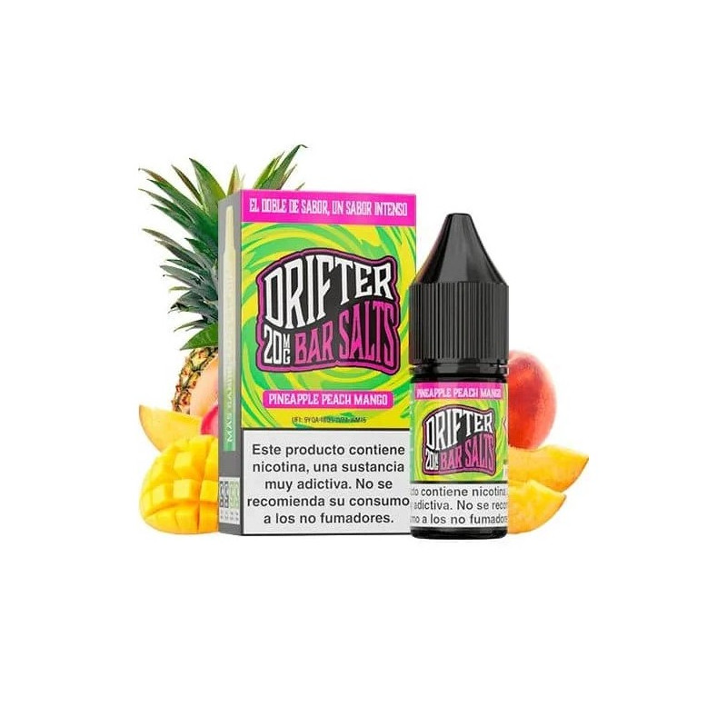 Juice Sauz Drifter Bar Salts Pineapple Peach Mango 10ml 10mg