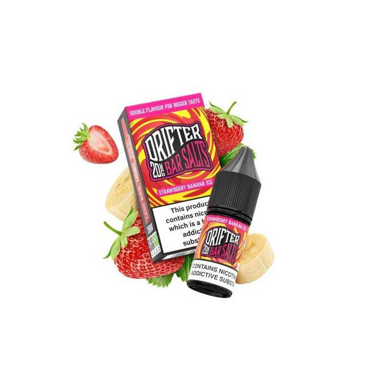 Juice Sauz Drifter Bar Salts Strawberry Banana Ice 10ml 20mg