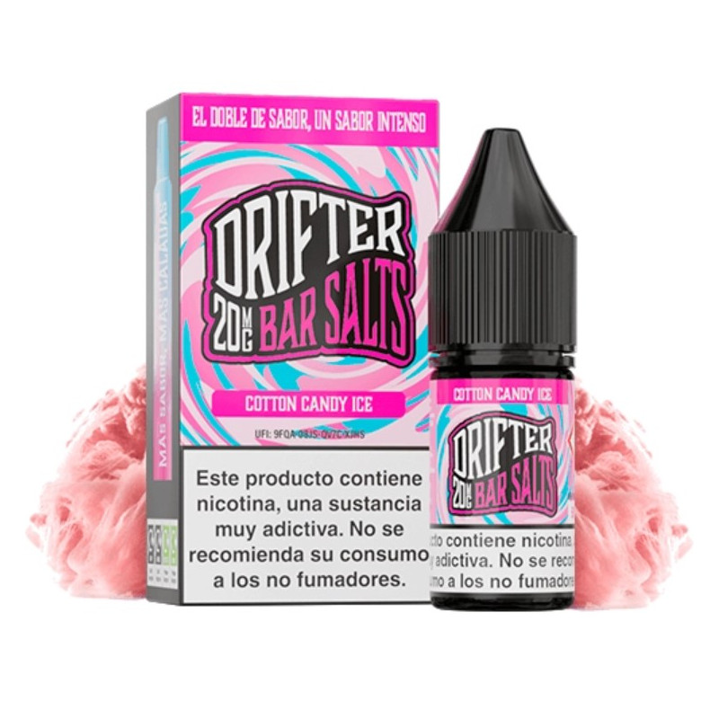 Juice Sauz Drifter Bar Salts Cotton Candy Ice 10ml 10mg