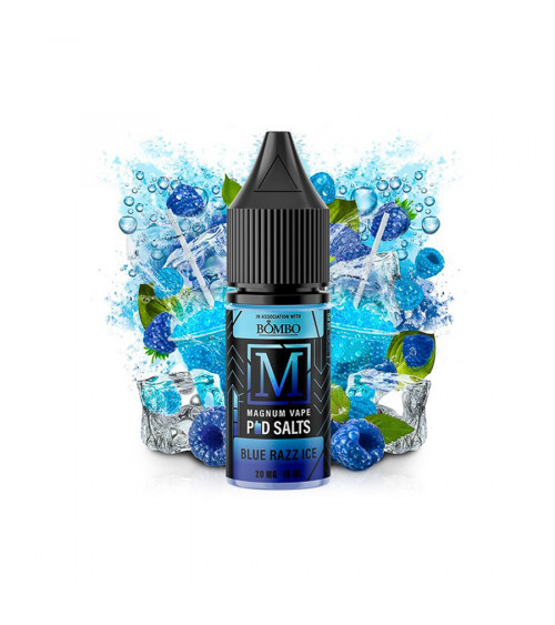 Magnum Vape by Bombo Salts Blue Razz Ice 20mg 10ml