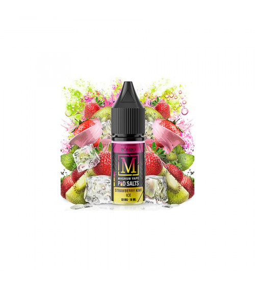 Magnum Vape by Bombo Salts Strawberry Kiwi Ice 20mg 10ml