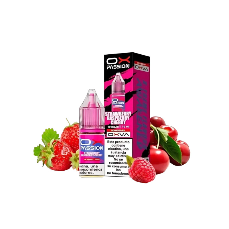 OX Passion Strawberry Raspberry Cherry 10mg 10ml