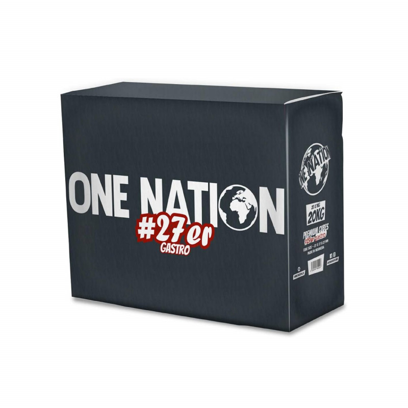 [PACK 20Kg] Carbón natural One Nation C27 1kg