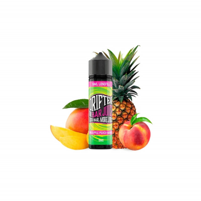 Juice Sauz Drifter Bar Longfill Pineapple Peach Mango 16ml