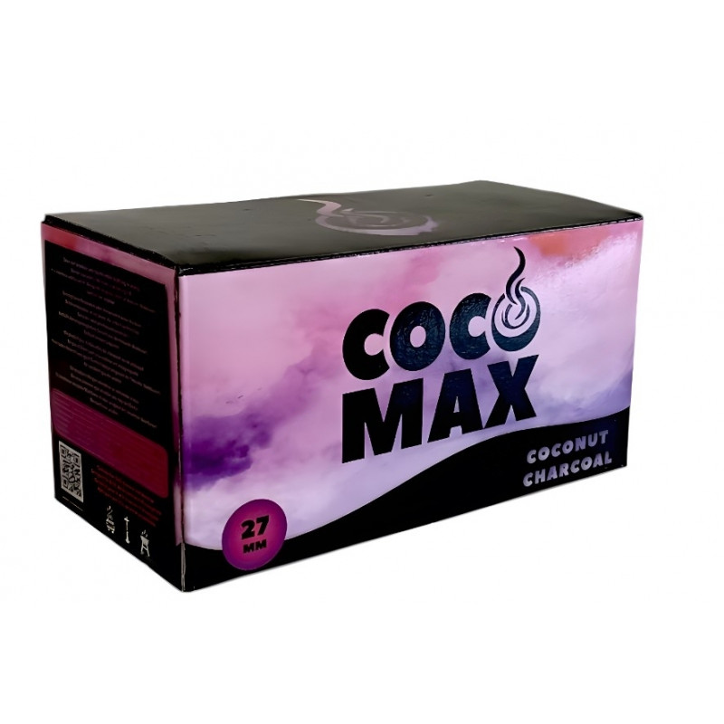 Carbón Natural Coco Max (27mm)  1kg