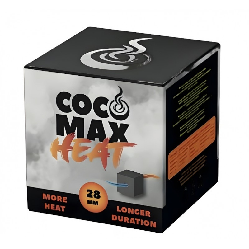 Carbón Natural Coco Max HEAT (28mm)  1kg