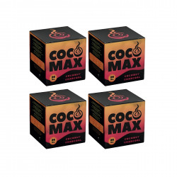 [Pack 4Kg] Carbón Natural Coco Max (26mm)  1kg