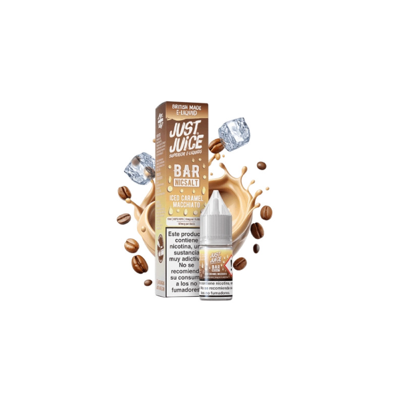 Just Juice Bar Salts Iced Caramel Macchiato 10mg 10ml