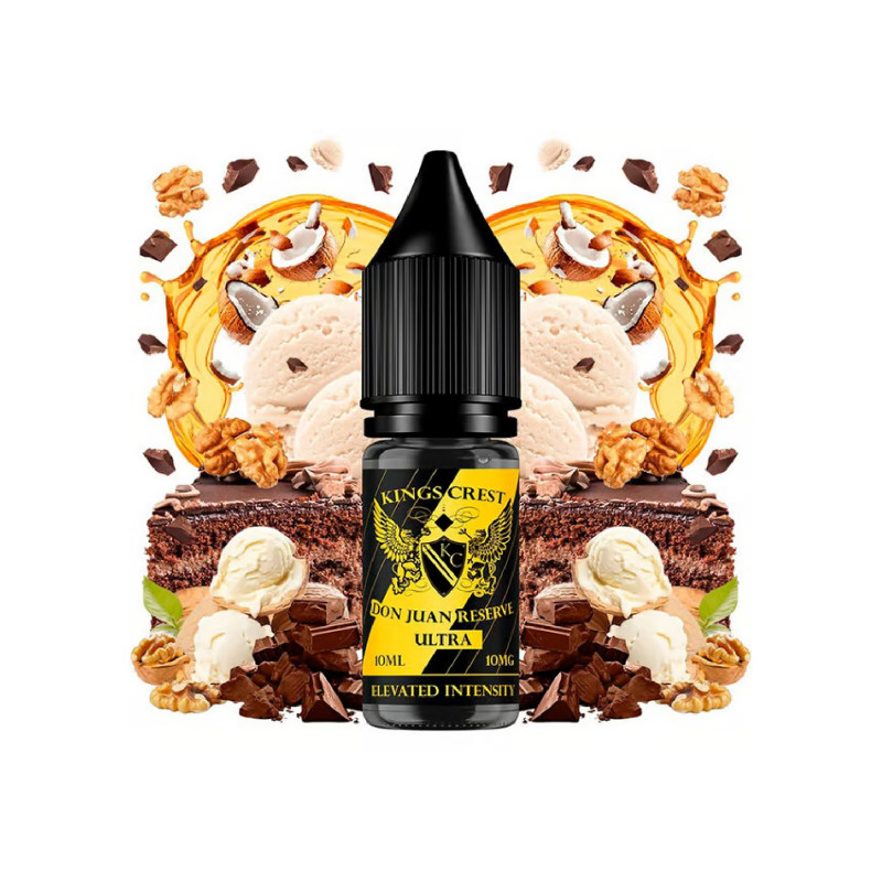 Imagen de King Crest Salts Don Juan Reserve Ultra 10ml 20mg Imagen de King Crest Salts Don Juan Reserve Ultra 10ml 20mg