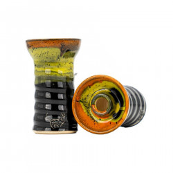 Imagen de la Cazoleta Alpaca Suri Black Green Orange