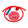 Imagen de los accesorios de la Cachimba Chameleon Urban Style Rojo