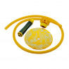 Imagen de los accesorios de la Cachimba Chameleon Urban Style Dorado