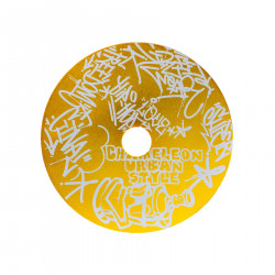 Imagen del plato de la Cachimba Chameleon Urban Style Dorado