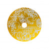 Imagen del plato de la Cachimba Chameleon Urban Style Dorado