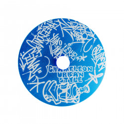 Imagen del plato de la Cachimba Chameleon Urban Style Azul
