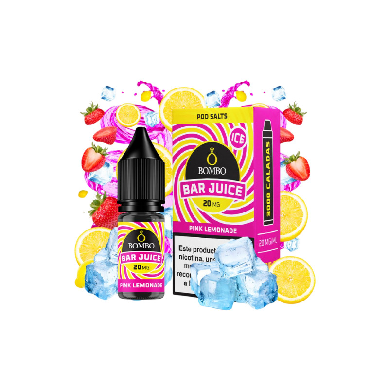 Bombo Bar Juice Pink Lemonade Ice 10ml 20mg
