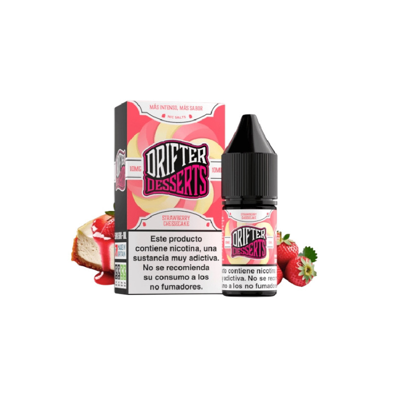 Drifter Desserts Bar Salts Strawberry Cheesecake 10ml 10mg