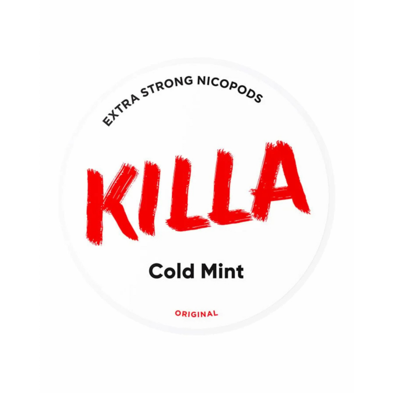Bolsita de nicotina KILLA COLD MINT 12GR