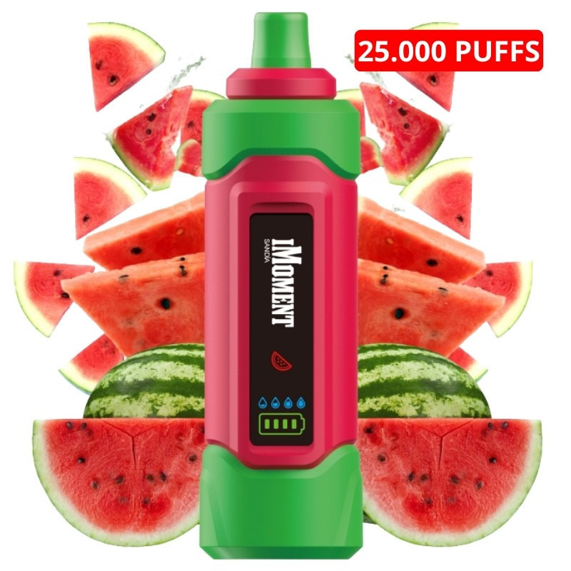 Pod Desechable Imoment Xixa Sandía 25000 Zero Nicotine