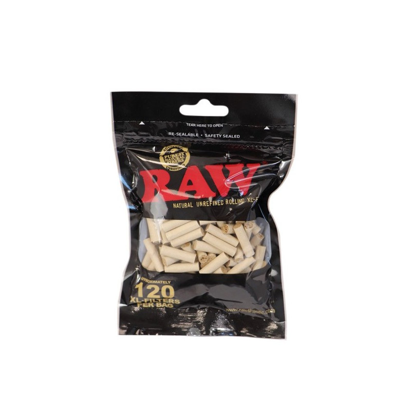 RAW Black Classic Filter Tips 120