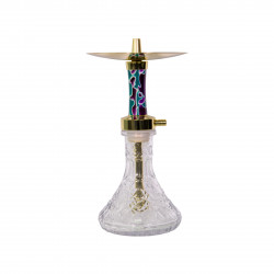 Cachimba Helium Moebius Gold Edition Green Purple
