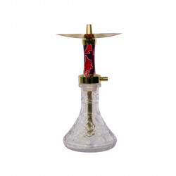 Cachimba Helium Moebius Gold Edition Red Purple