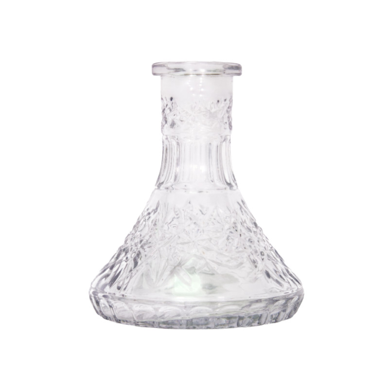 Base de cristal mini transparente Helium Moebius