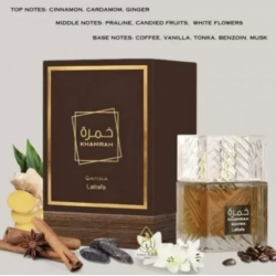 Lattafa Khamrah Qahwa Eau De Parfum 100ml