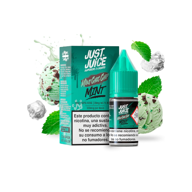 Just Juice Mint Range Salts Mint Choco Chip 10ml 20mg