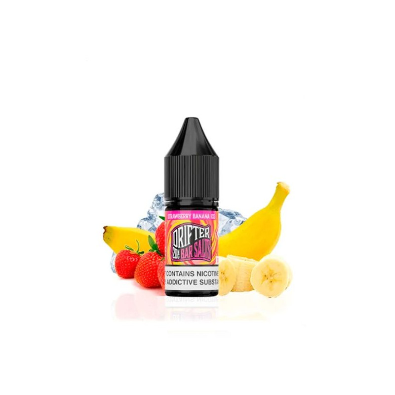 Juice Sauz Drifter Bar Salts Strawberry Banana Ice 10ml 5mg