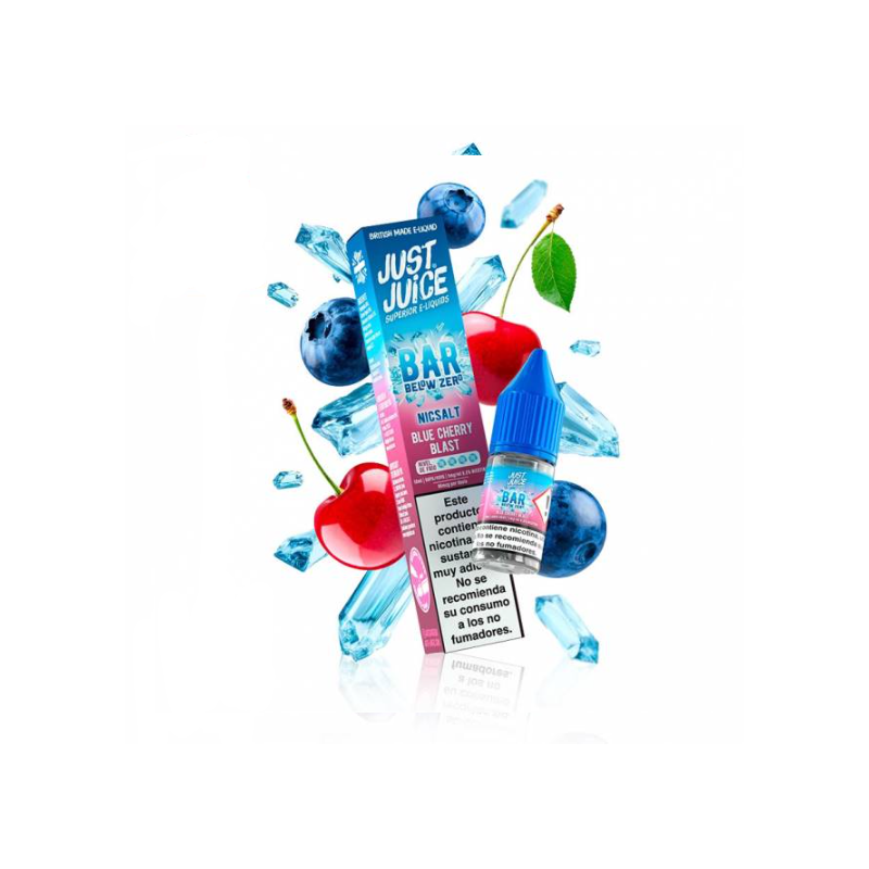 Just Juice Bar Below Zero Salts Blue Cherry Blast 10mg 10ml