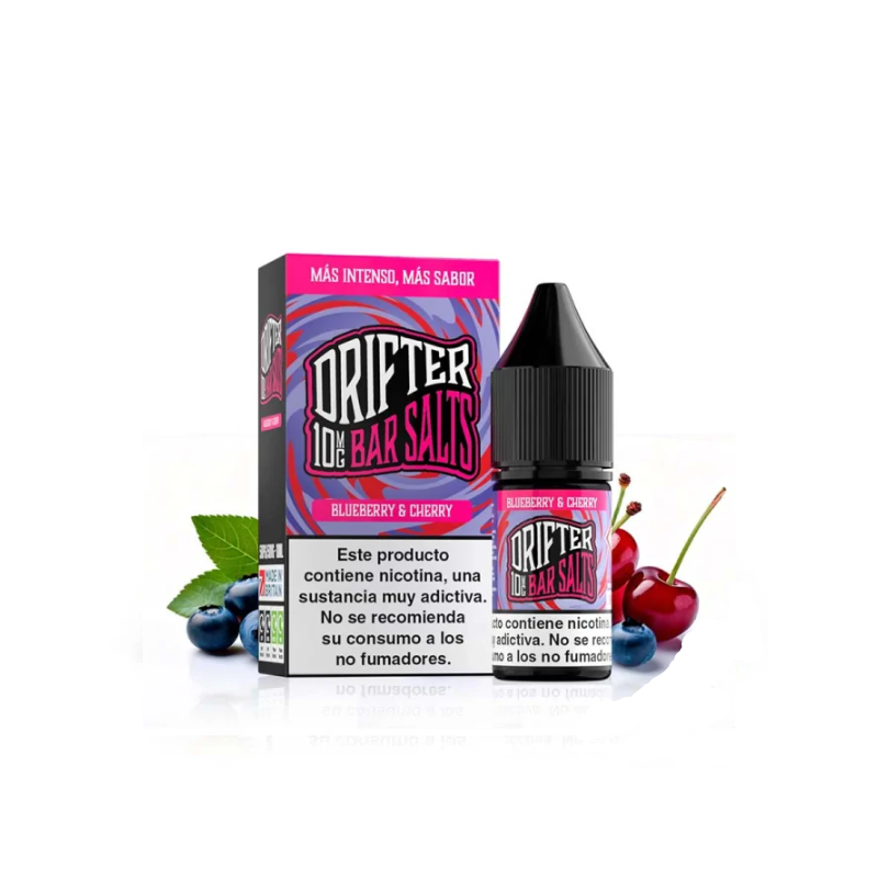 Juice Sauz Drifter Bar Salts Blueberry Cherry 10ml 10mg