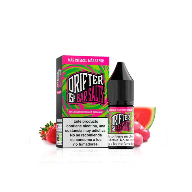 Juice Sauz Drifter Bar Salts Watermelon Strawberry Bubblegum 10ml 10mg