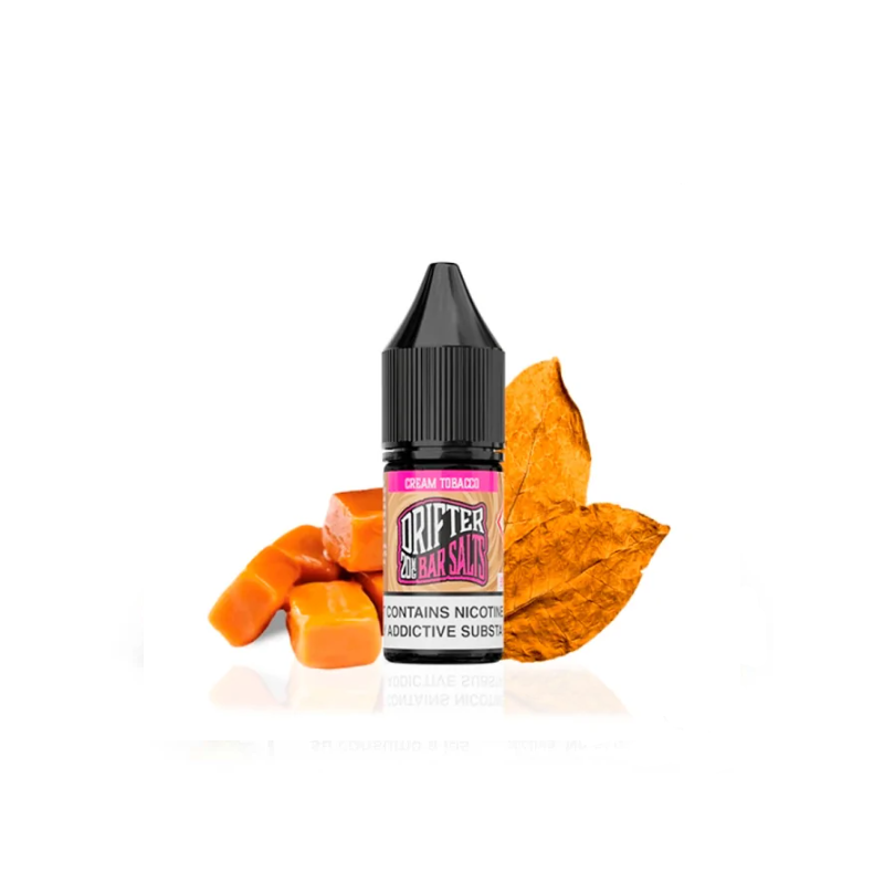 Juice Sauz Drifter Bar Salts Cream Tobacco 10ml 20mg