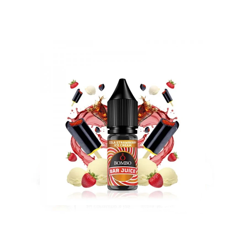 Bombo Bar Juice Cola Strawberry Ice Cream Ice 10ml 10mg