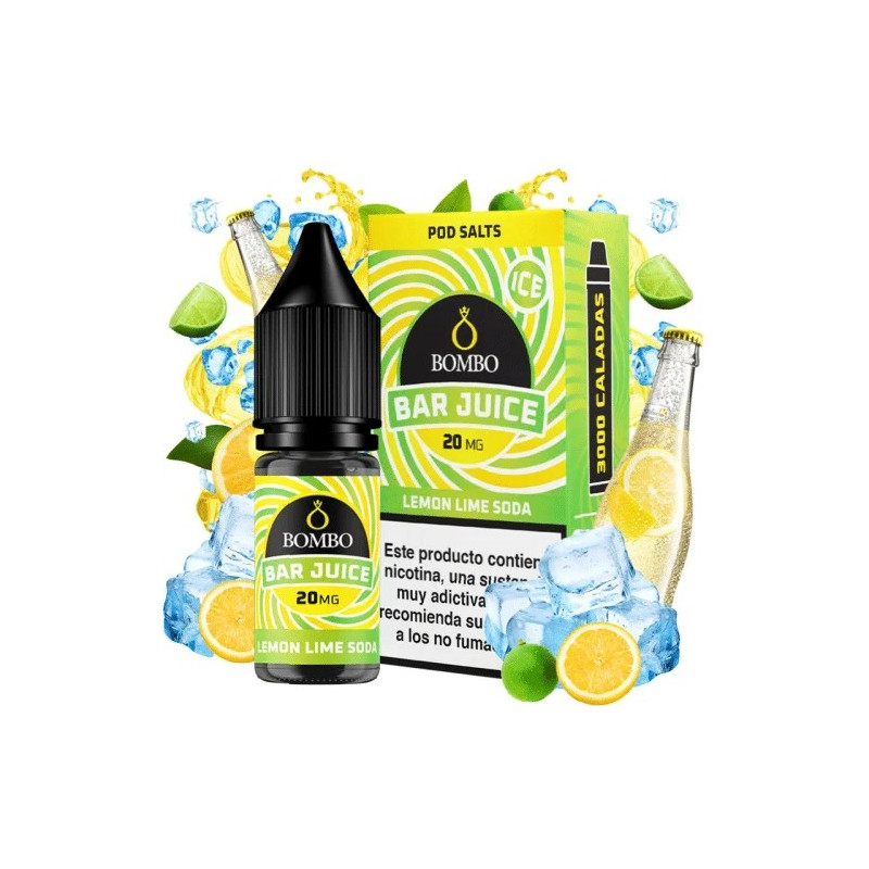 Bombo Bar Juice Lemon Lime Soda 10ml 0mg