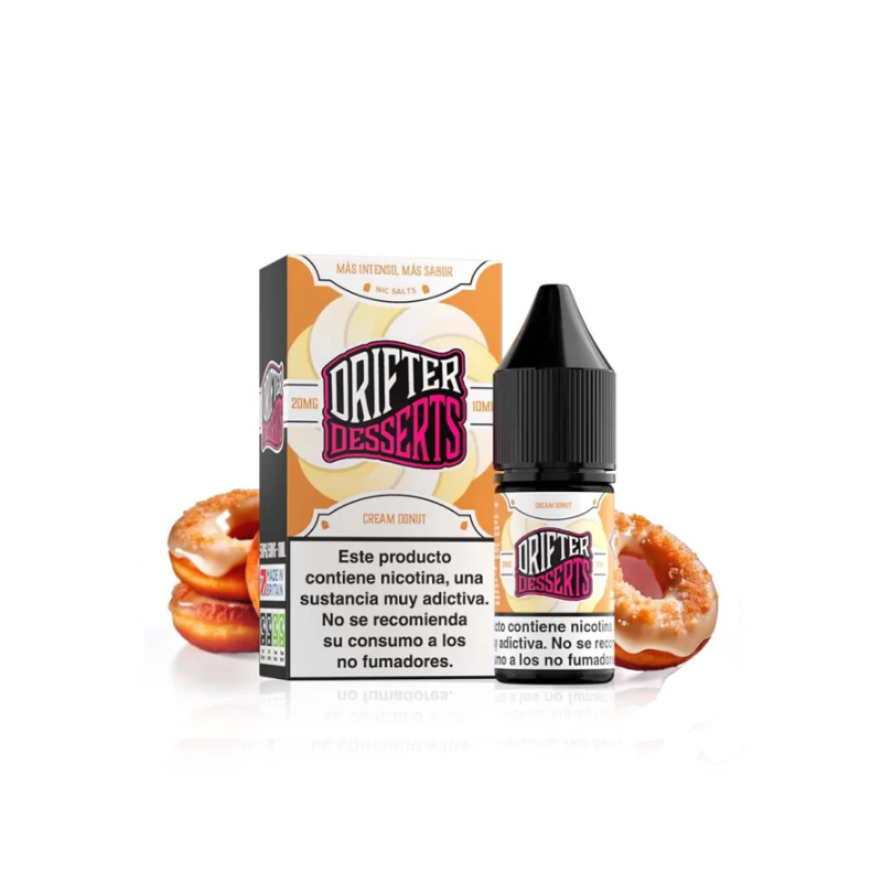 Drifter Desserts Bar Salts Cream Donut 10ml 10mg
