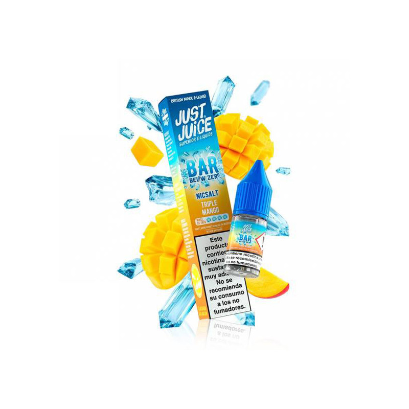 Just Juice Bar Below Zero Salts Triple Mango 5mg 10ml