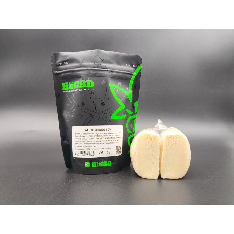 HiiCBD Hash White Choco 3gr 60%CBD