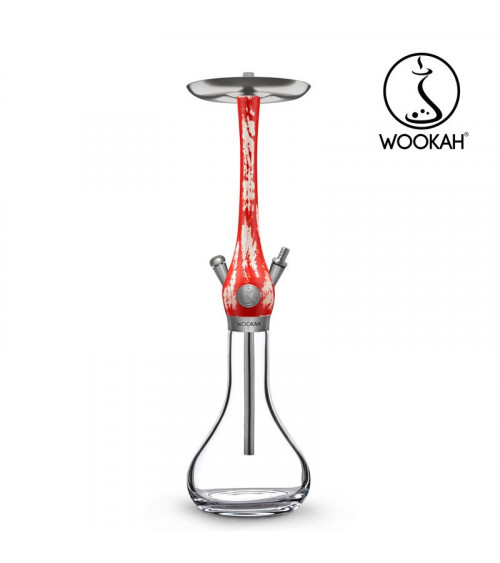 Cachimba Wookah Smooth Red/White 2.0