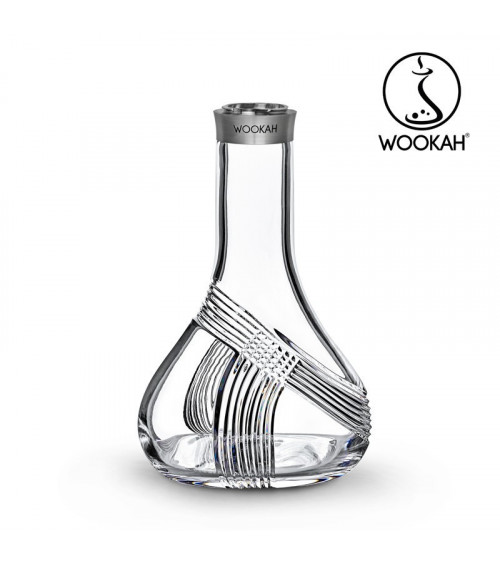 Base cachimba WOOKAH Vase Crystal Orbit 2.0