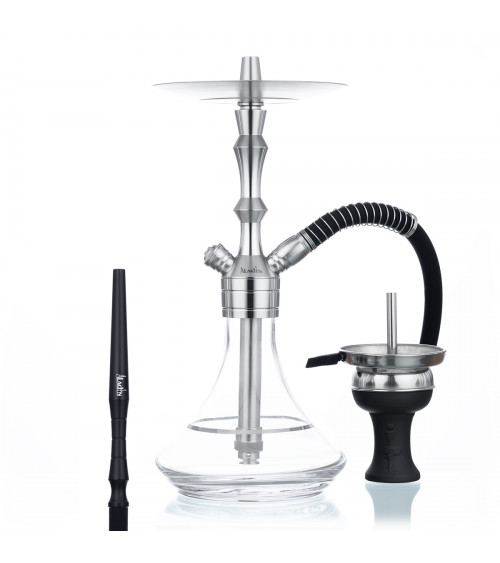 Cachimba Aladin MVP 360 Clear with Silver Ring