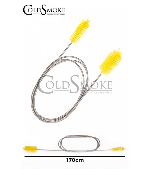 Accesorios cachimba limpieza cepillo articulado de dos puntas para manguera cold smoke
